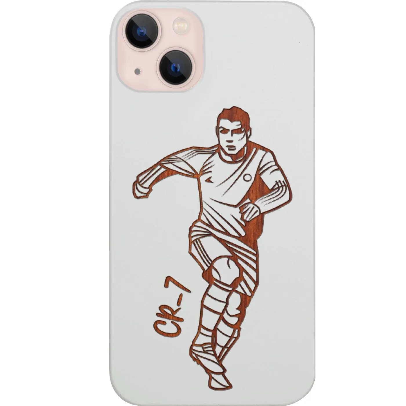 Rugged Outline CR-7 - Engraved Phone Case