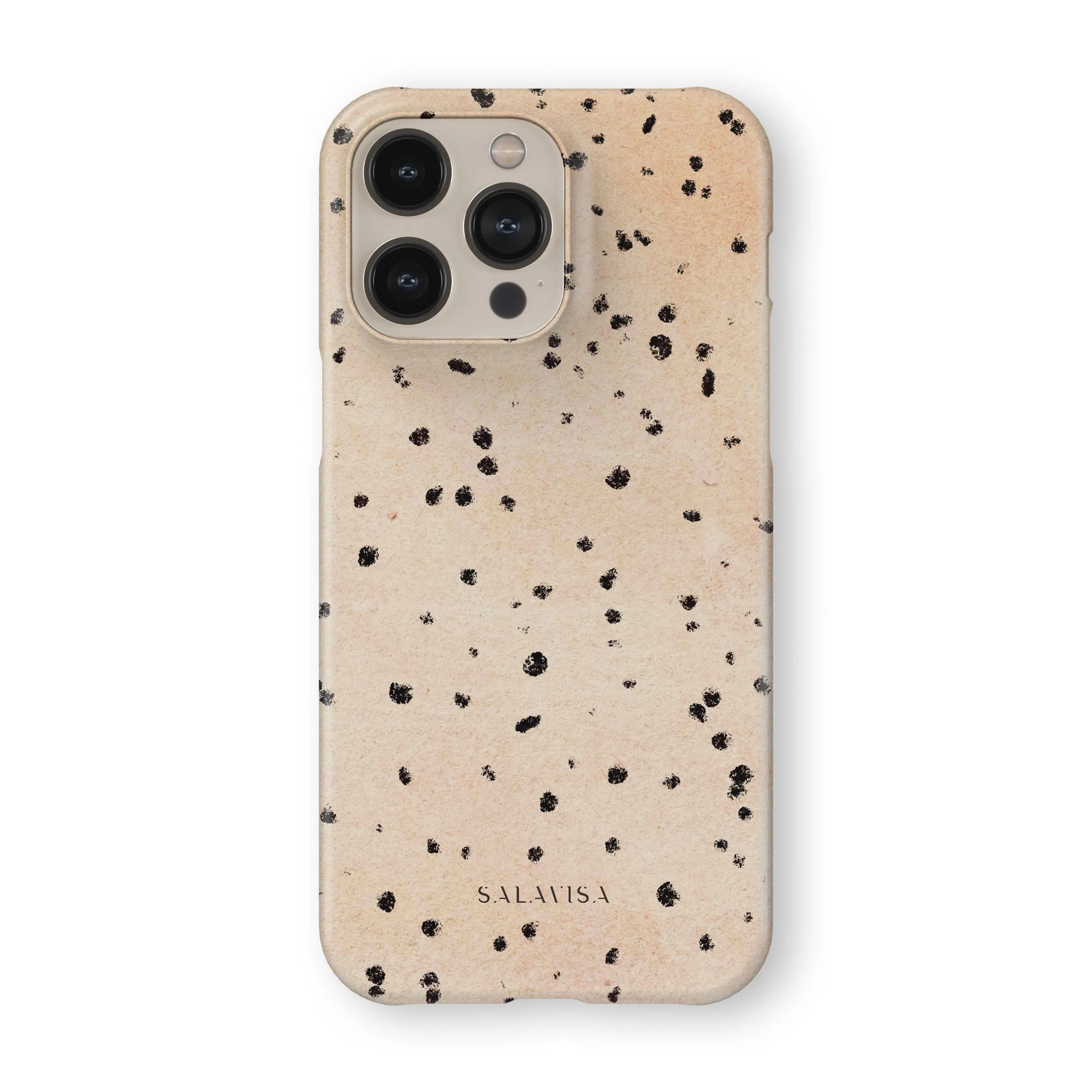 Creme Dots Phone Case Stylish frame