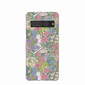 Lavender Pastel fields Google Pixel 7 Pro Case Soft Material