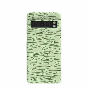 Rugged Pattern Texture Sage Green Fairway Google Pixel 8 Pro Case