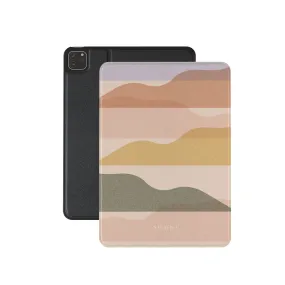 Tablet Sleeve Foldable Cover Cloudy Layers iPad Case