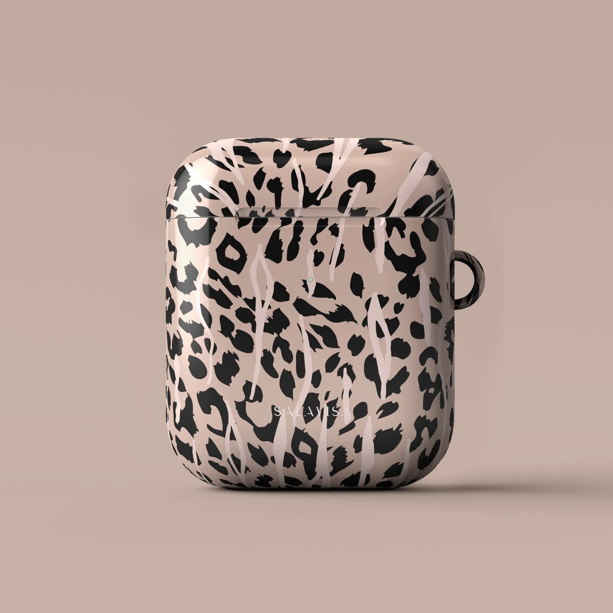 Leopard Skin AirPods Case durable soft gradient commuter shell for students and travelers