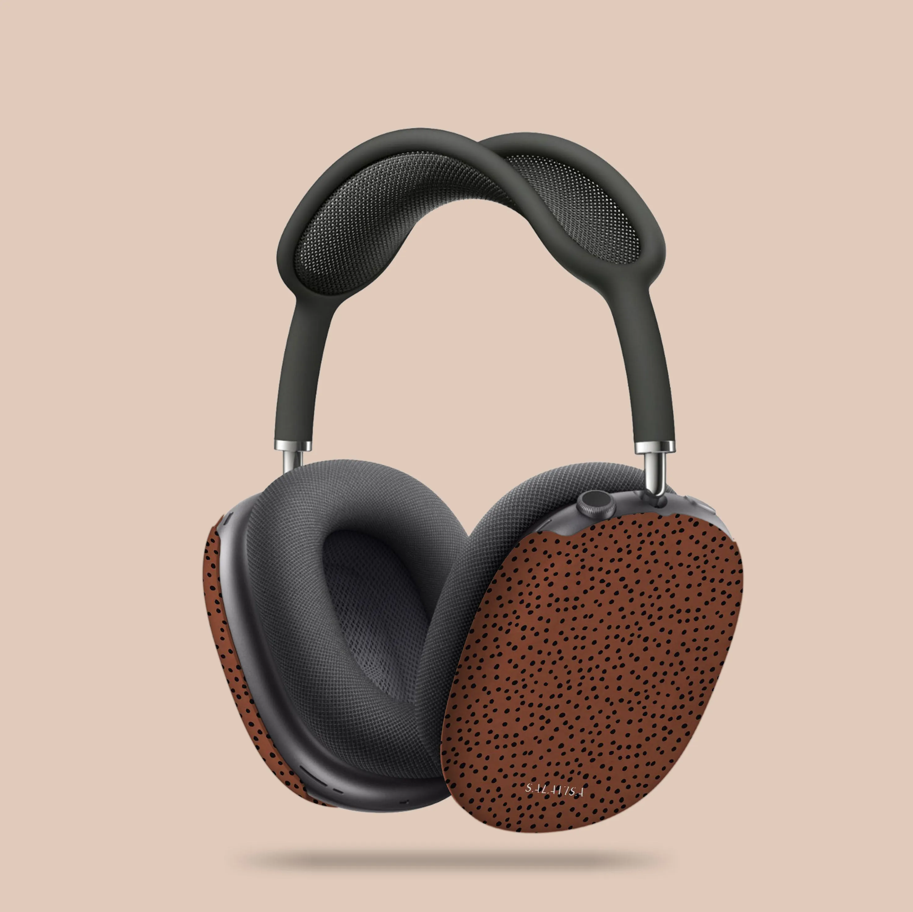 stylish modern design Orange Polka Dots AirPods Max Case