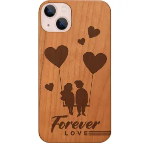 Cute Couple in Love - Engraved Phone Case Outdoor Use