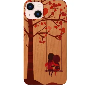 Modern Accent Cute Couple - UV Color Printed Phone Case