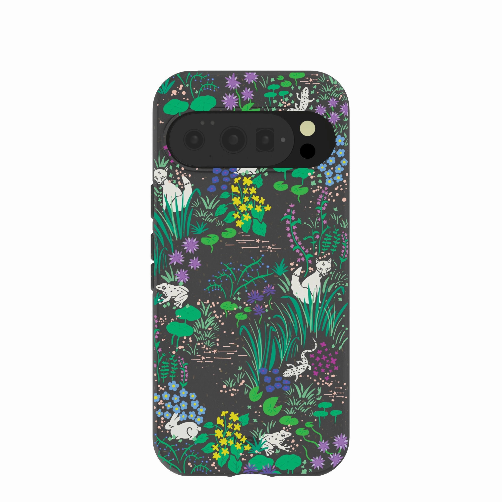 professional accessory Trendy Texture Black Midnight Pond Google Pixel 10/10 Pro Case