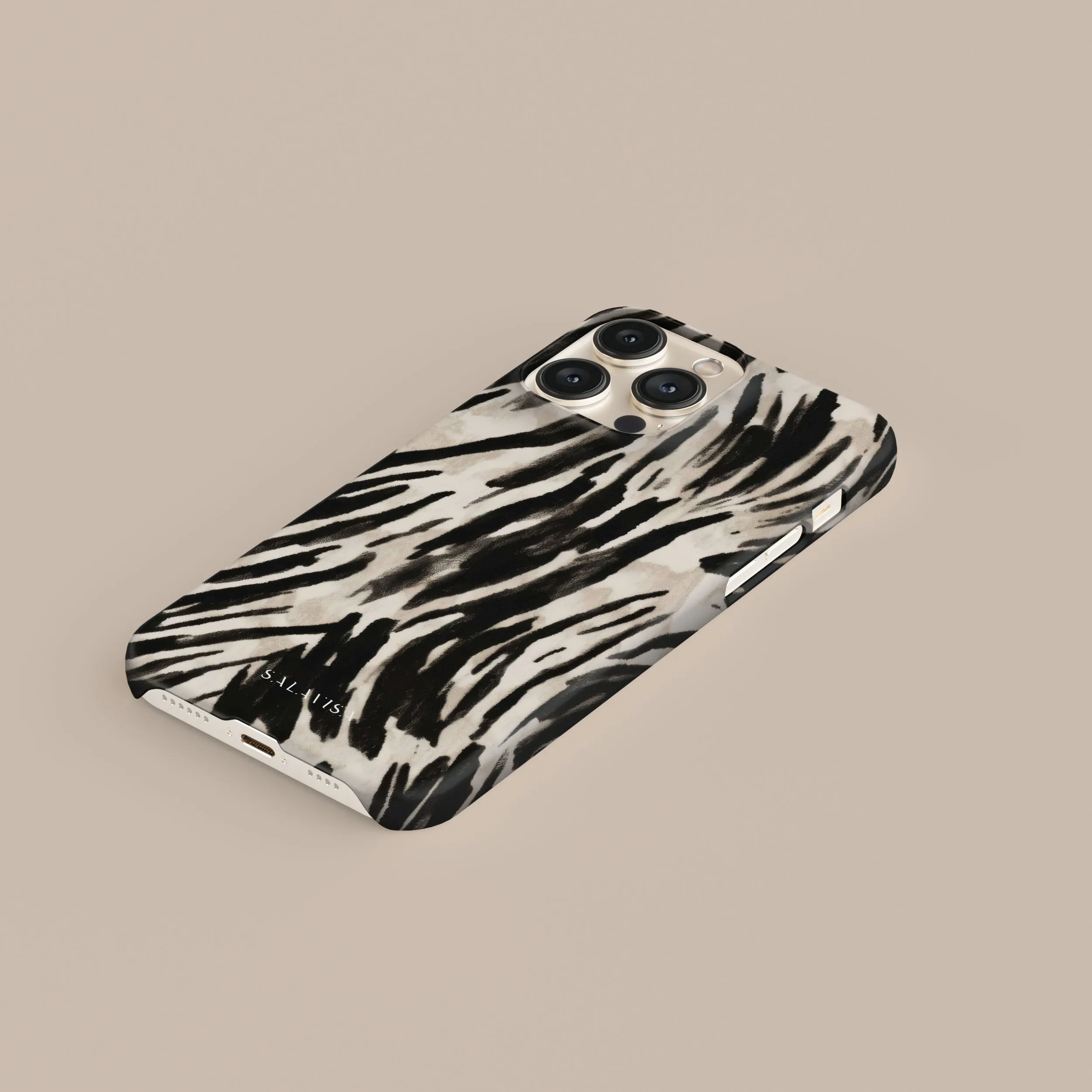 Dark Zebra Phone Case Matte Edge anti fingerprint