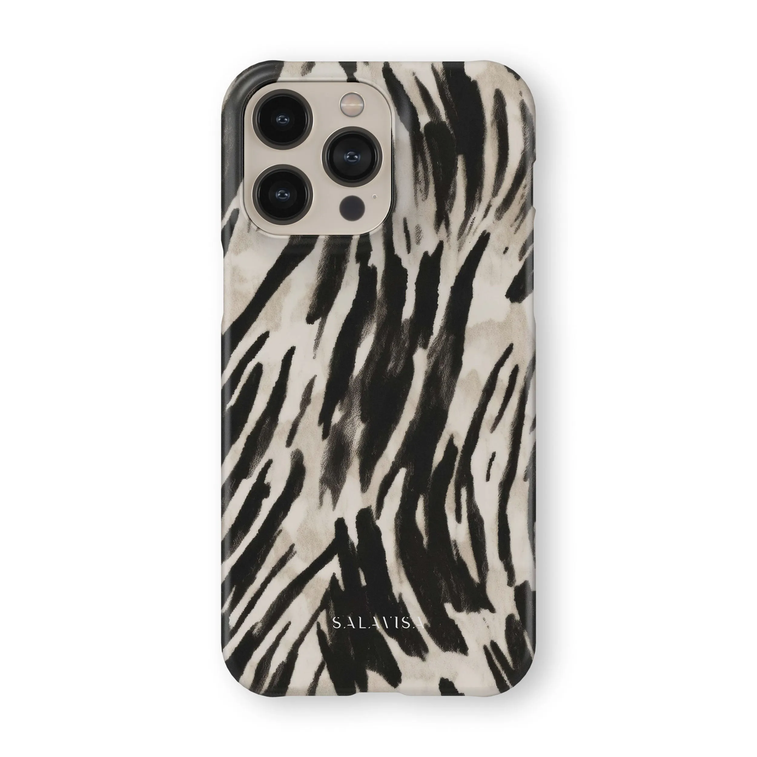 Dark Zebra Phone Case Edge Protection