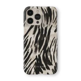Dark Zebra Phone Case Edge Protection