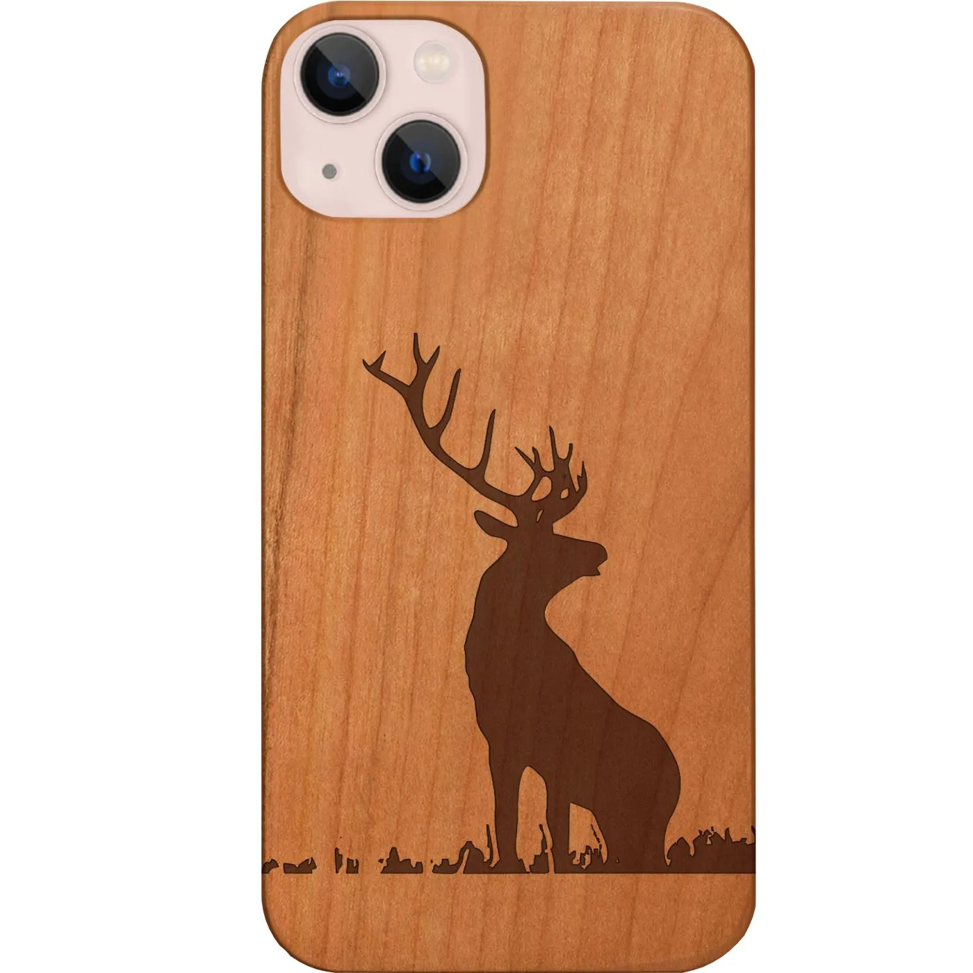 Strong Shell soft look Deer 1 - Engraved Phone Case