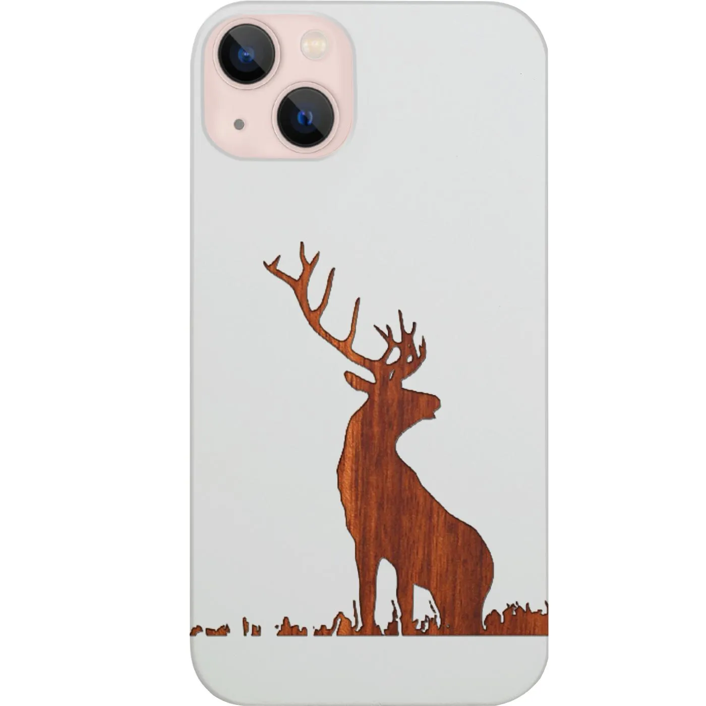 High gloss Luxury Texture Design Deer 1 - Engraved Phone Case