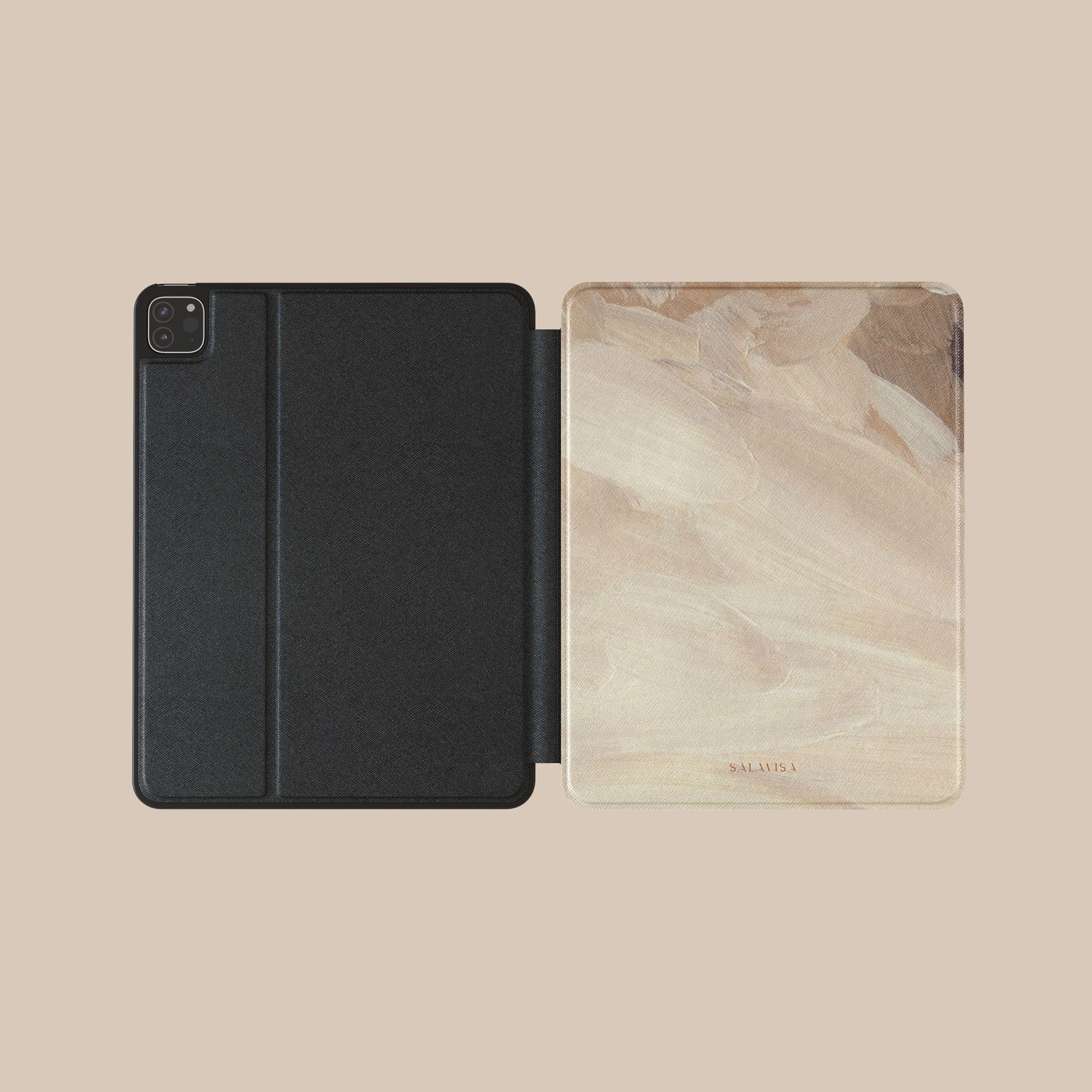 sleek adjustable folio modern minimal cover Dewdrop Luminous iPad Case