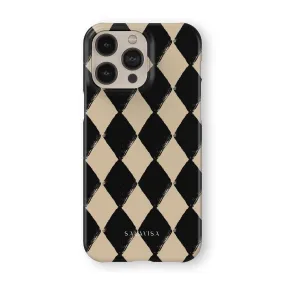 Soft Grip Diamond Chess Phone Case