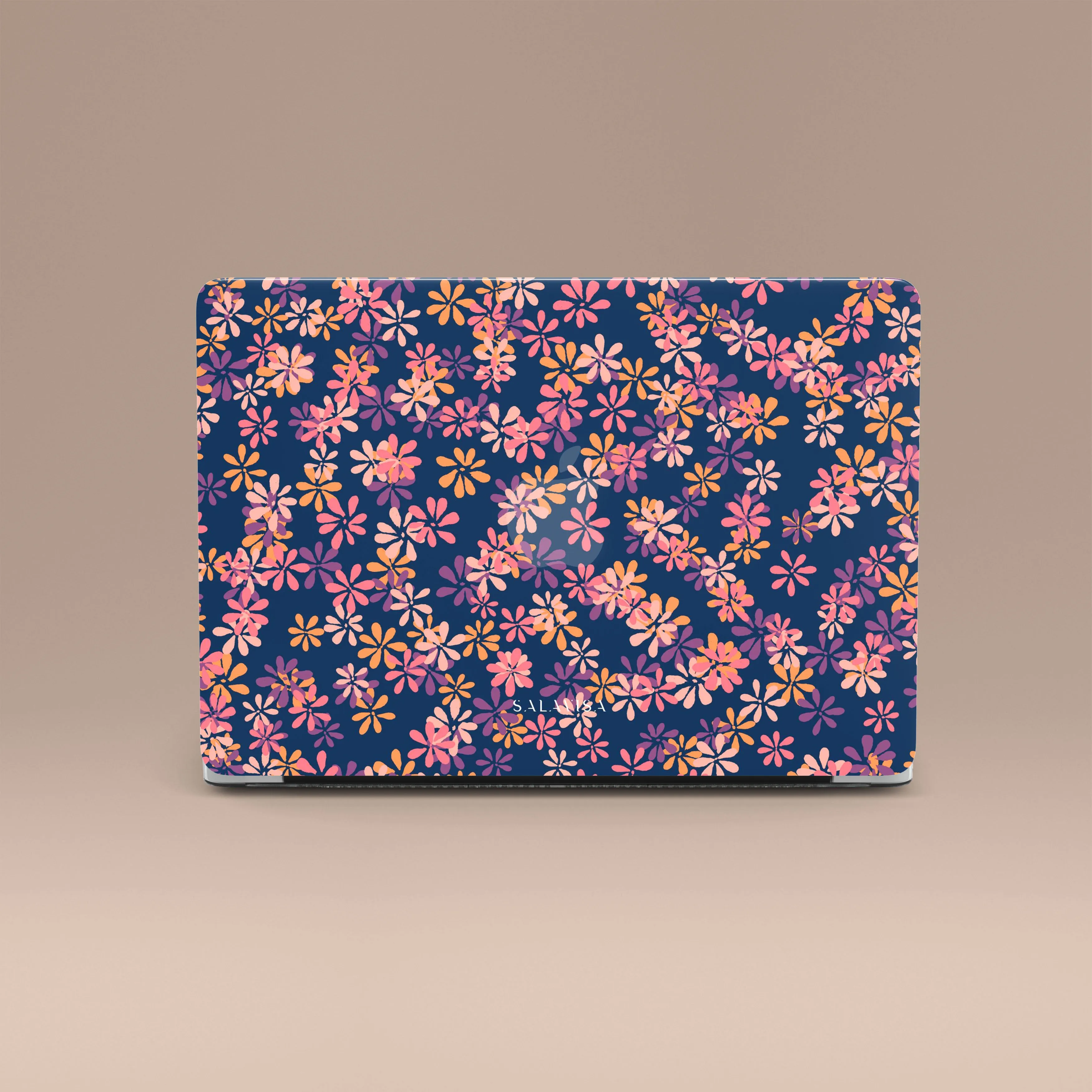 Smooth Outline Ditsy Spring MacBook Case