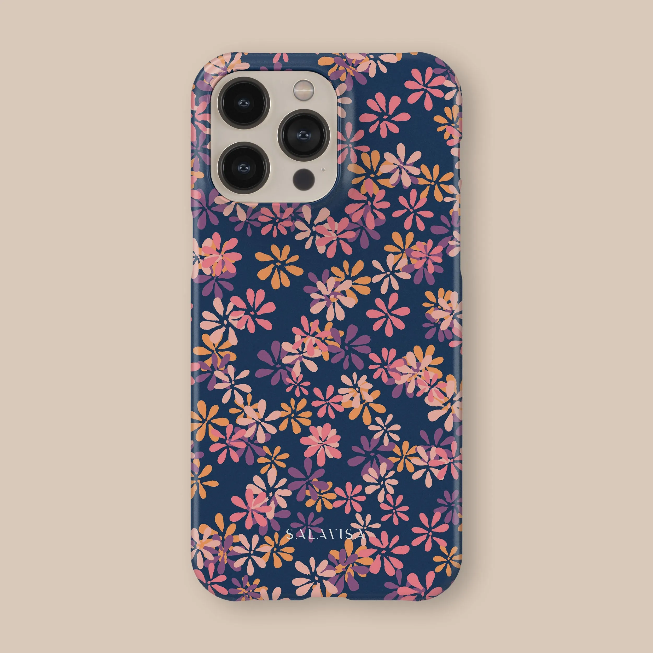 Ditsy Spring Phone Case Port Protection