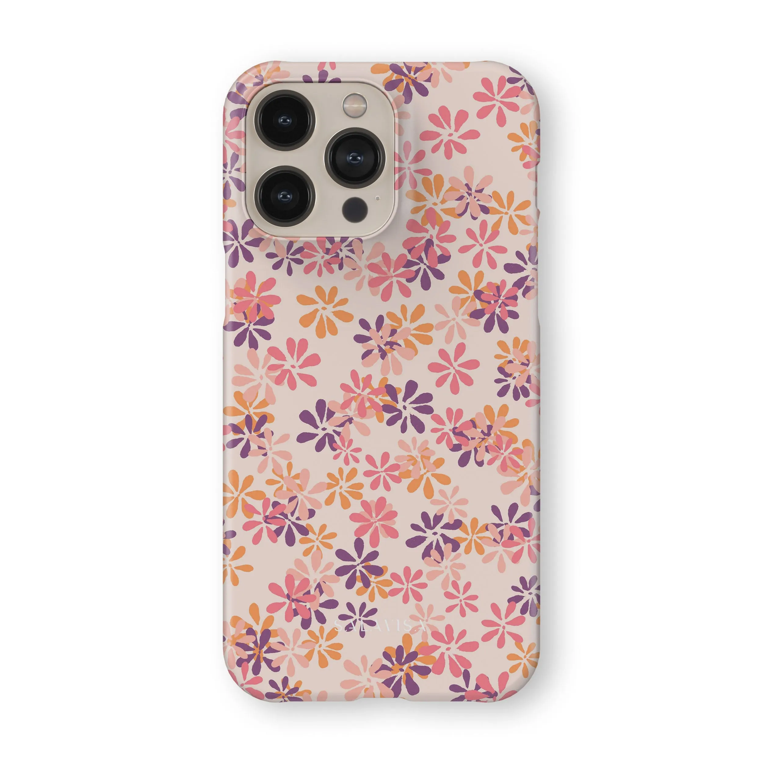Protective Shell Design Ditsy Summer Phone Case