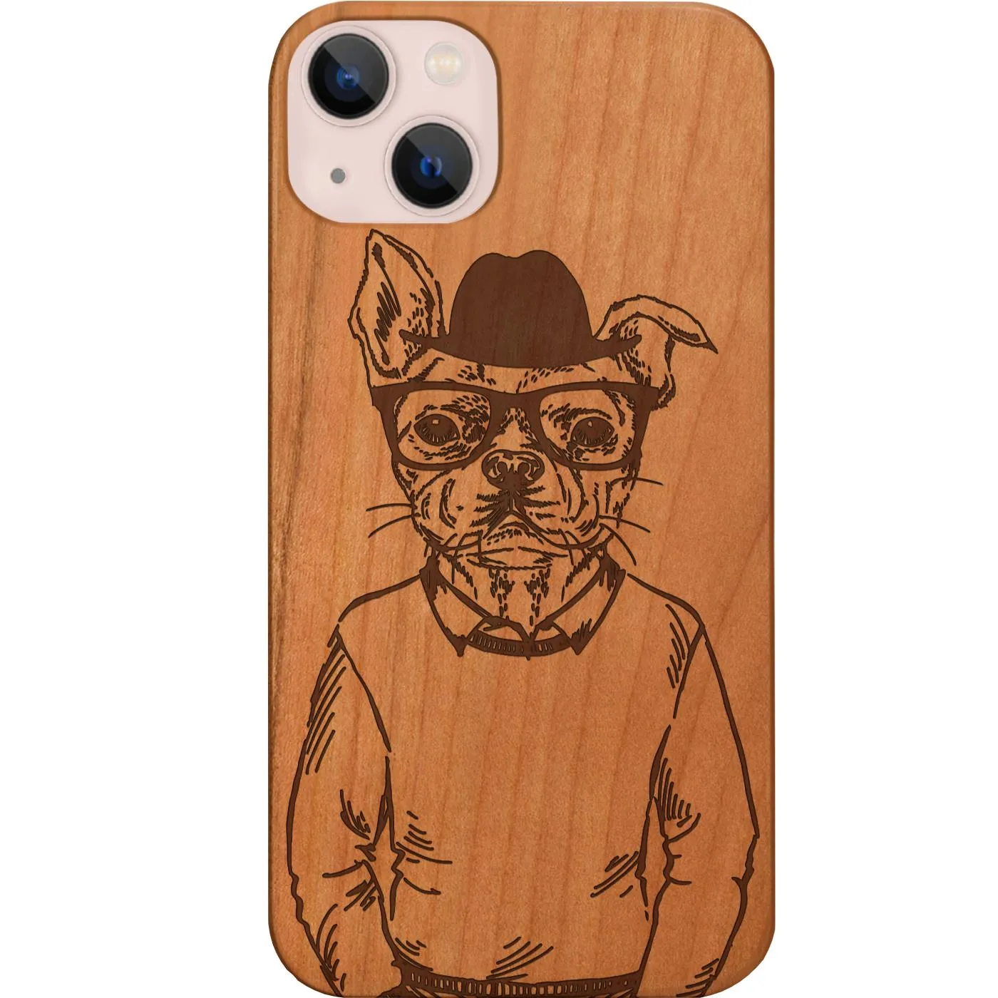Dogman - Engraved Phone Case Creative Texture