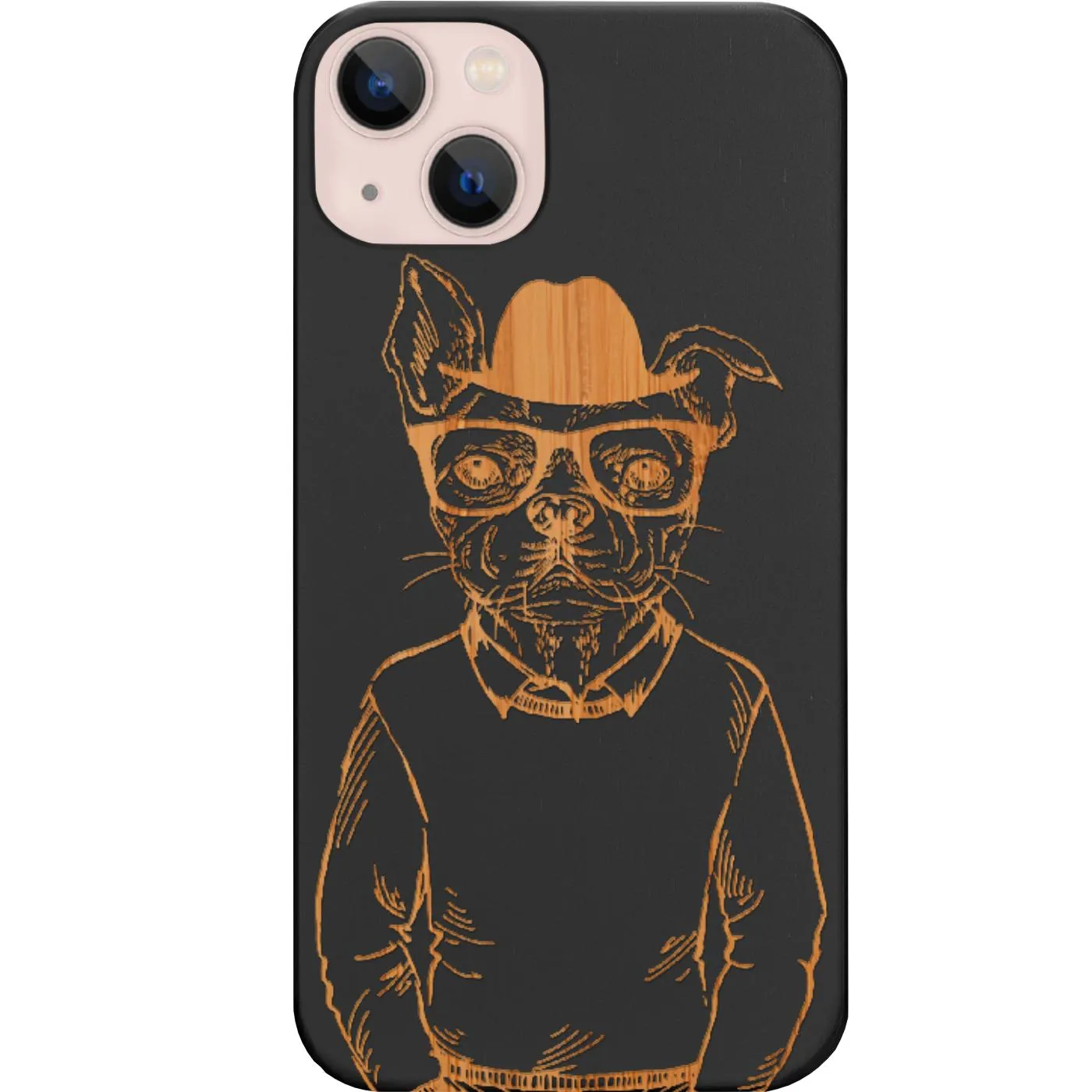 Comfort Edge Texture Dogman - Engraved Phone Case