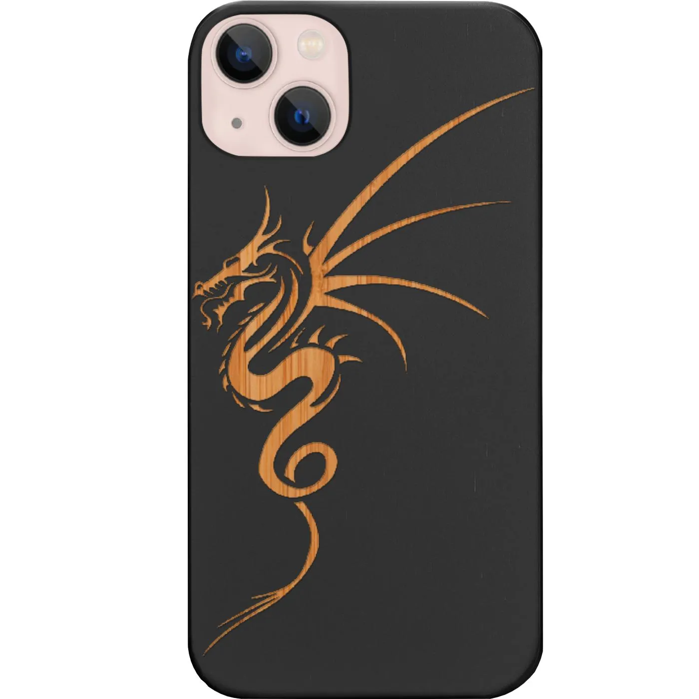 Modern Edge Compact Pattern Dragon 1 - Engraved Phone Case