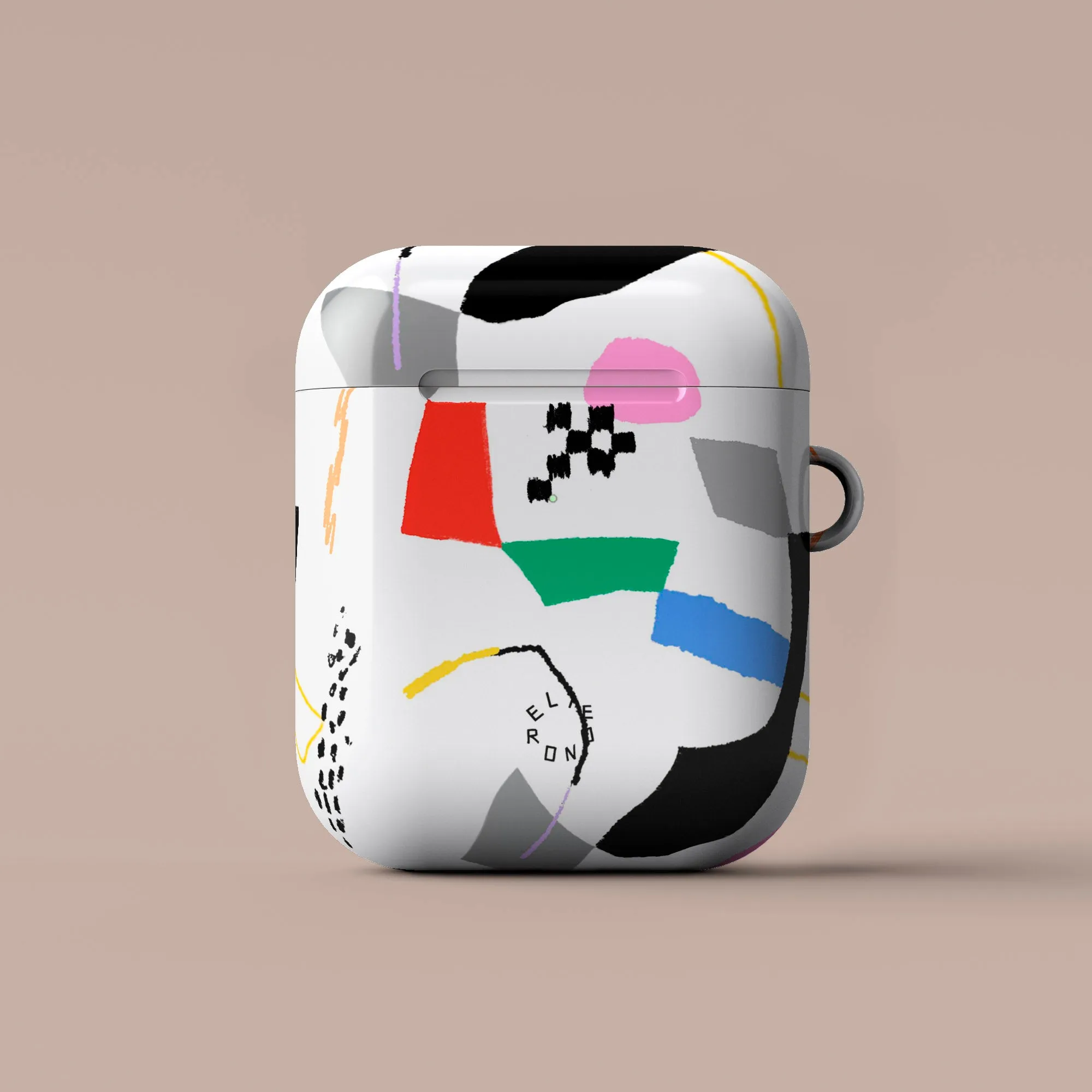 Canvas Creations AirPods Case portable ergonomic gradient leather airpods shell