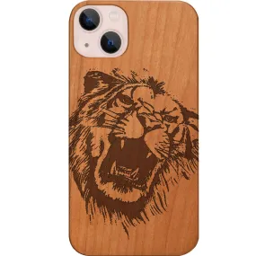 Protective Detailing Lion Face 6 - Engraved Phone Case