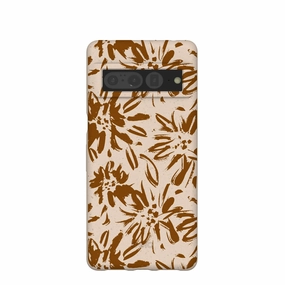 Seashell Petal Burst Google Pixel 7 Pro Case Matte Texture Surface Comfort Build