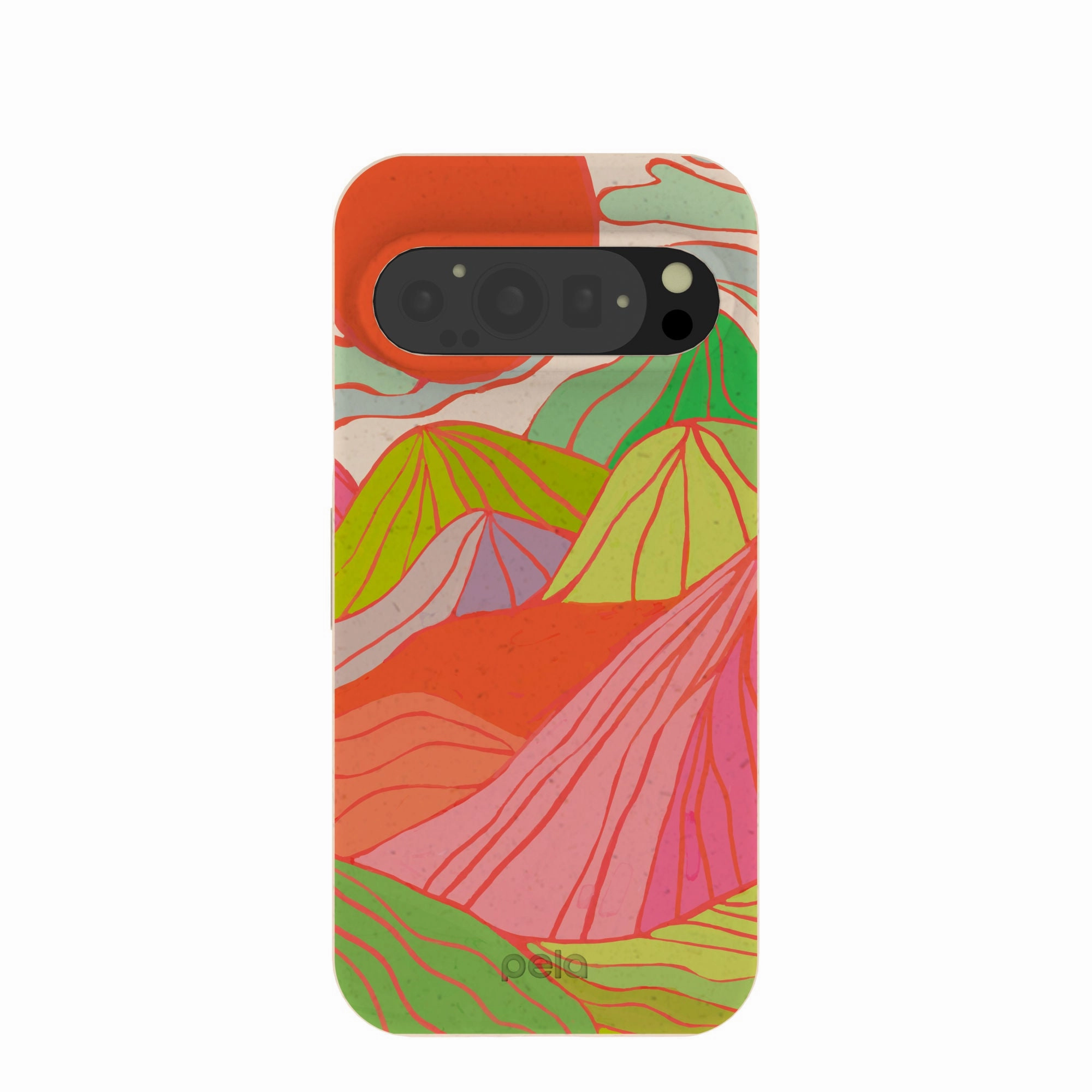 Soft Feel Seashell Chromatic Peaks Google Pixel 9/9 Pro Case