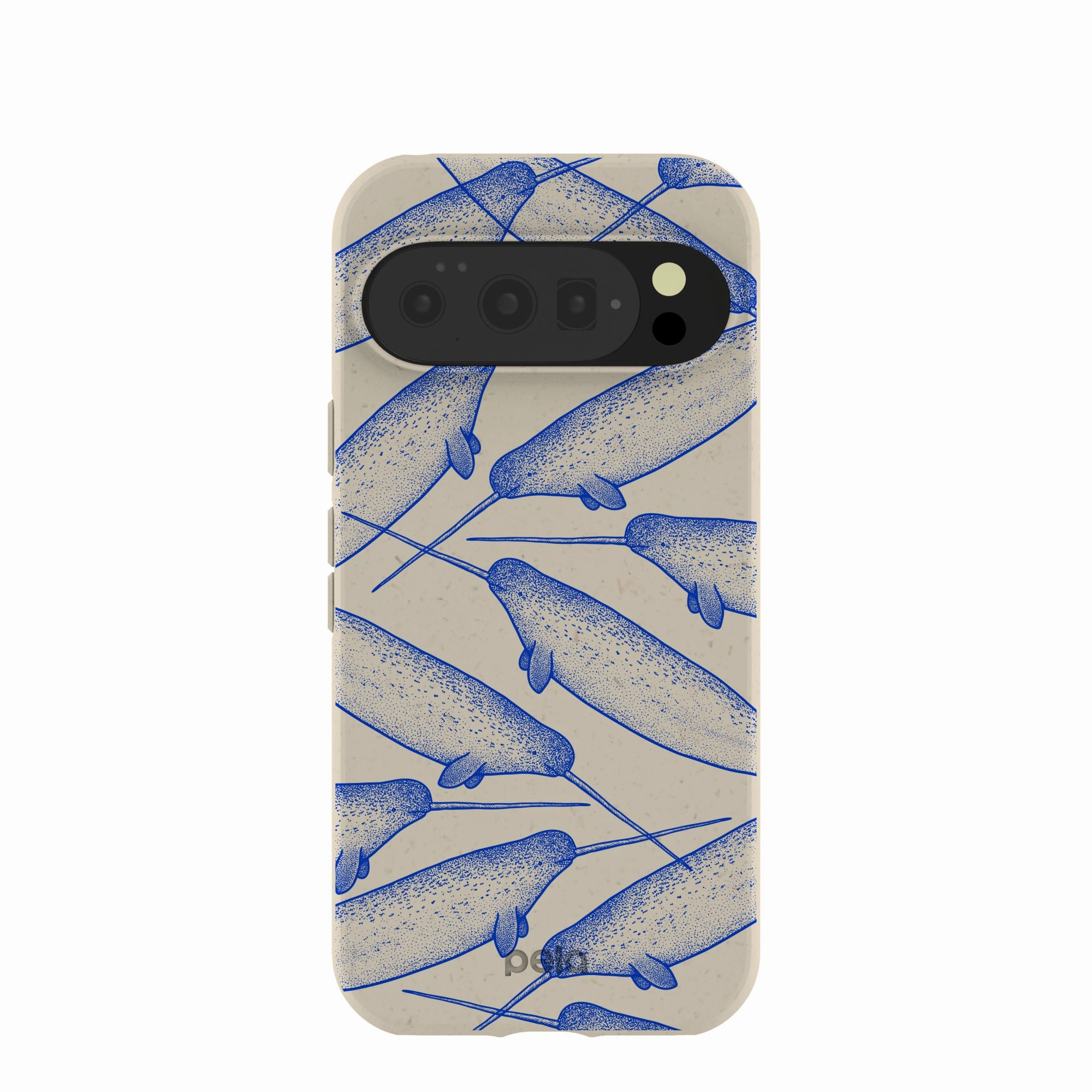 London Fog Magical Narwhal Google Pixel 10/10 Pro Case Color Pattern Luxury Detail Texture