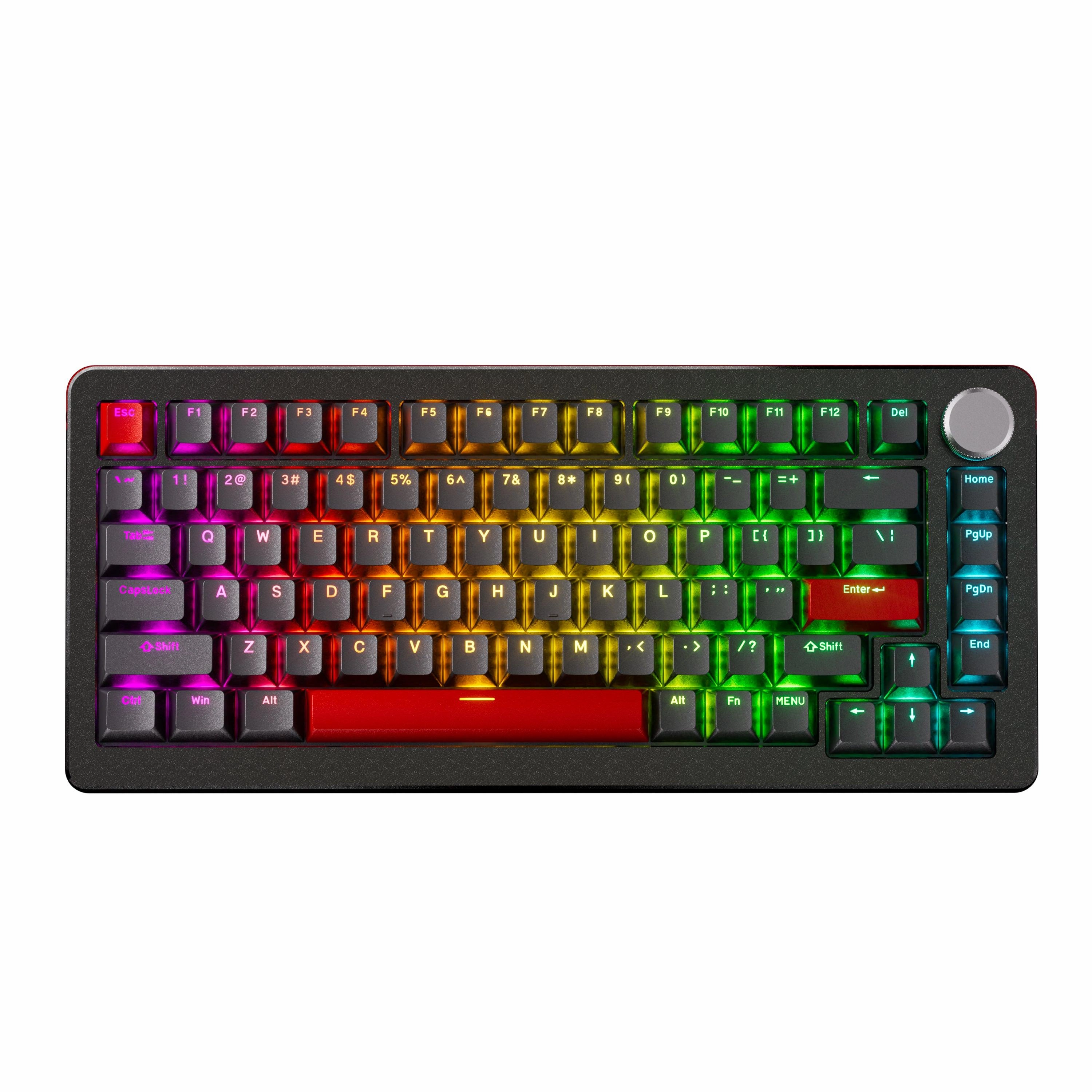 DrunkDeer A75 Pro - Wired Actuation Distance Adjustable HE Magnetic Switch Keyboard Sporty Durable Style