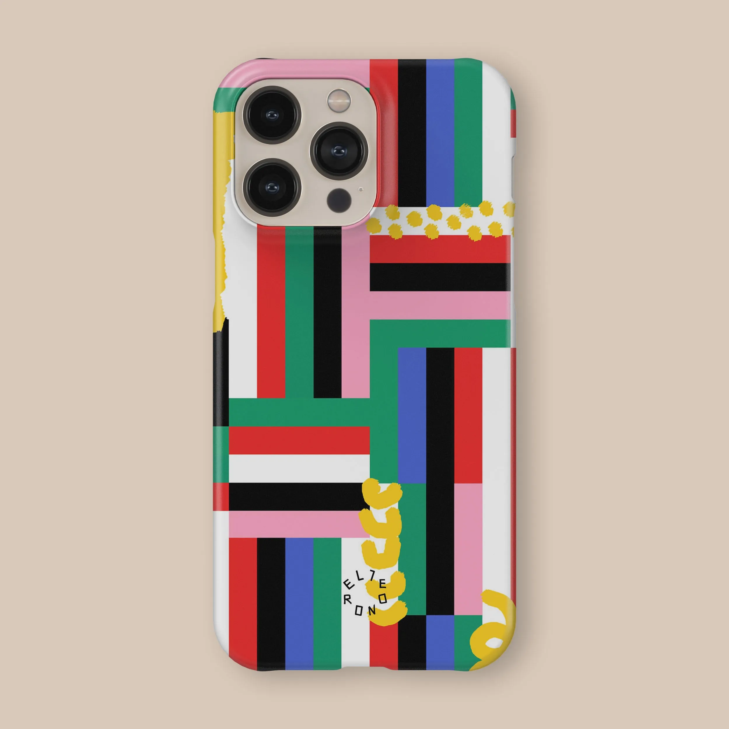Impact shield Matte Texture Stripe Fusion Phone Case