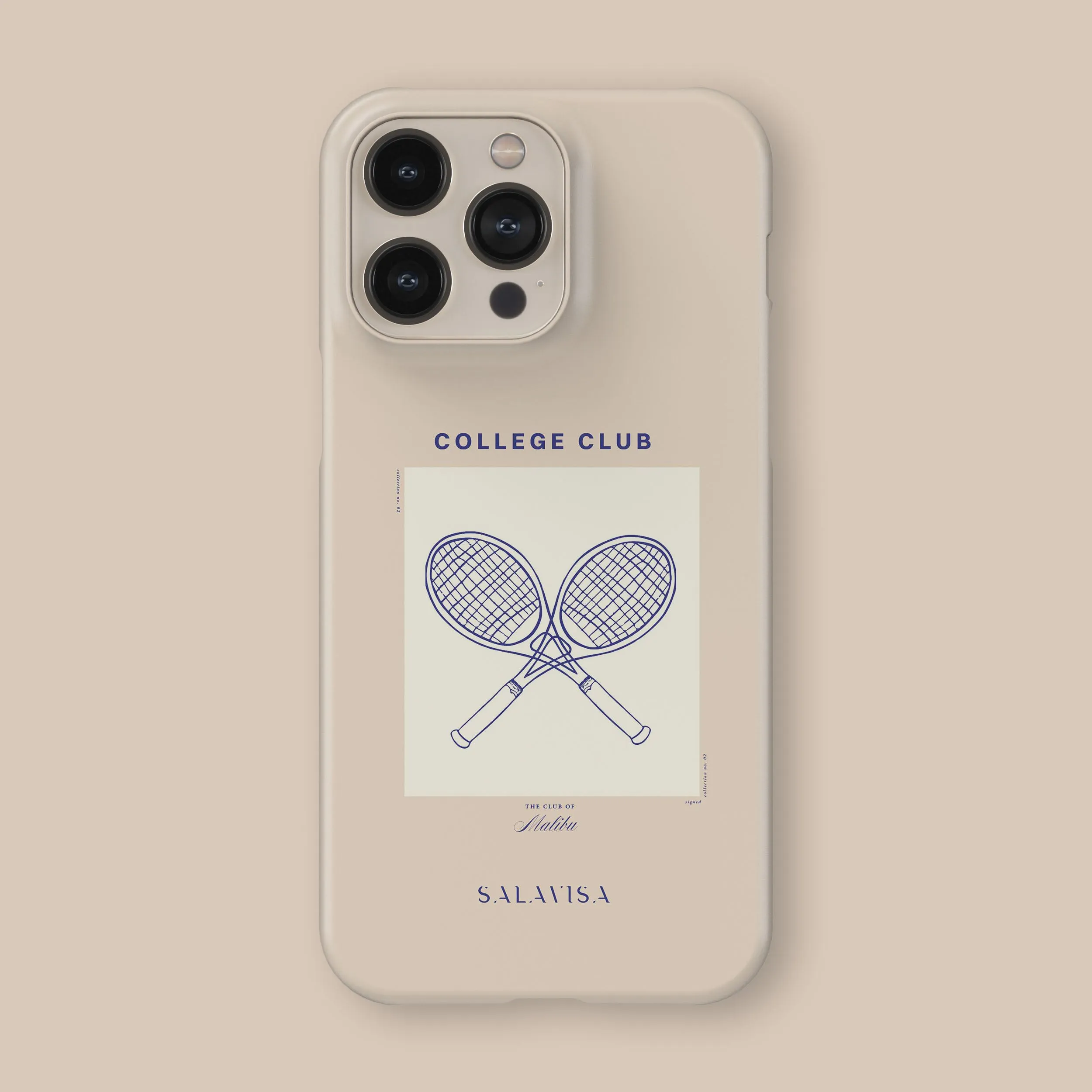 Beige Malibu Club Phone Case Light Edge