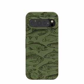 Forest Floor Fishing Lodge Google Pixel 9/9 Pro Case Pocket Friendly
