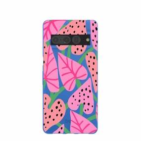 Soft Shield Electric Blue Candy Bloom Google Pixel 7 Pro Case