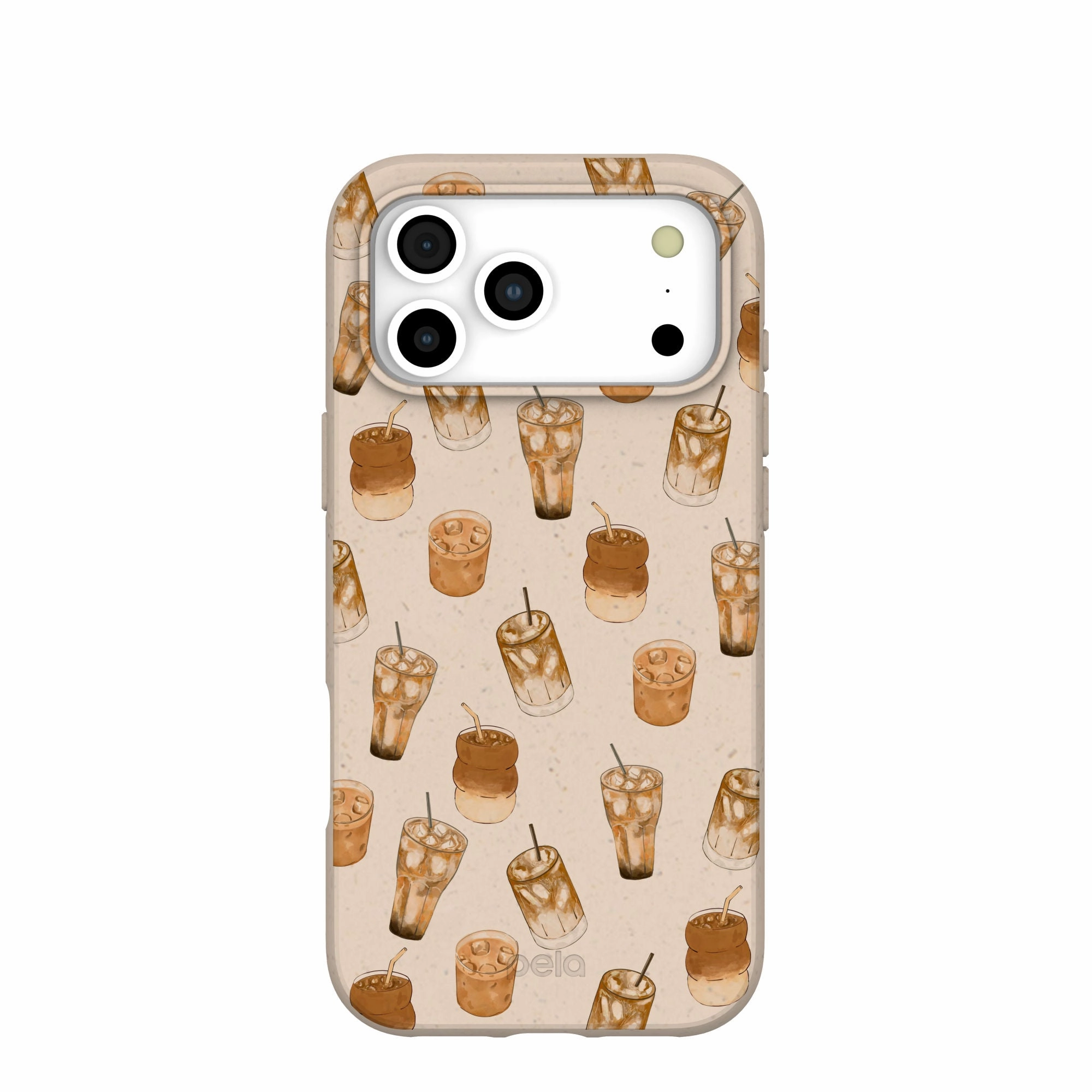 Stylish Shape Seashell Latte Love iPhone 17 Pro Max Case