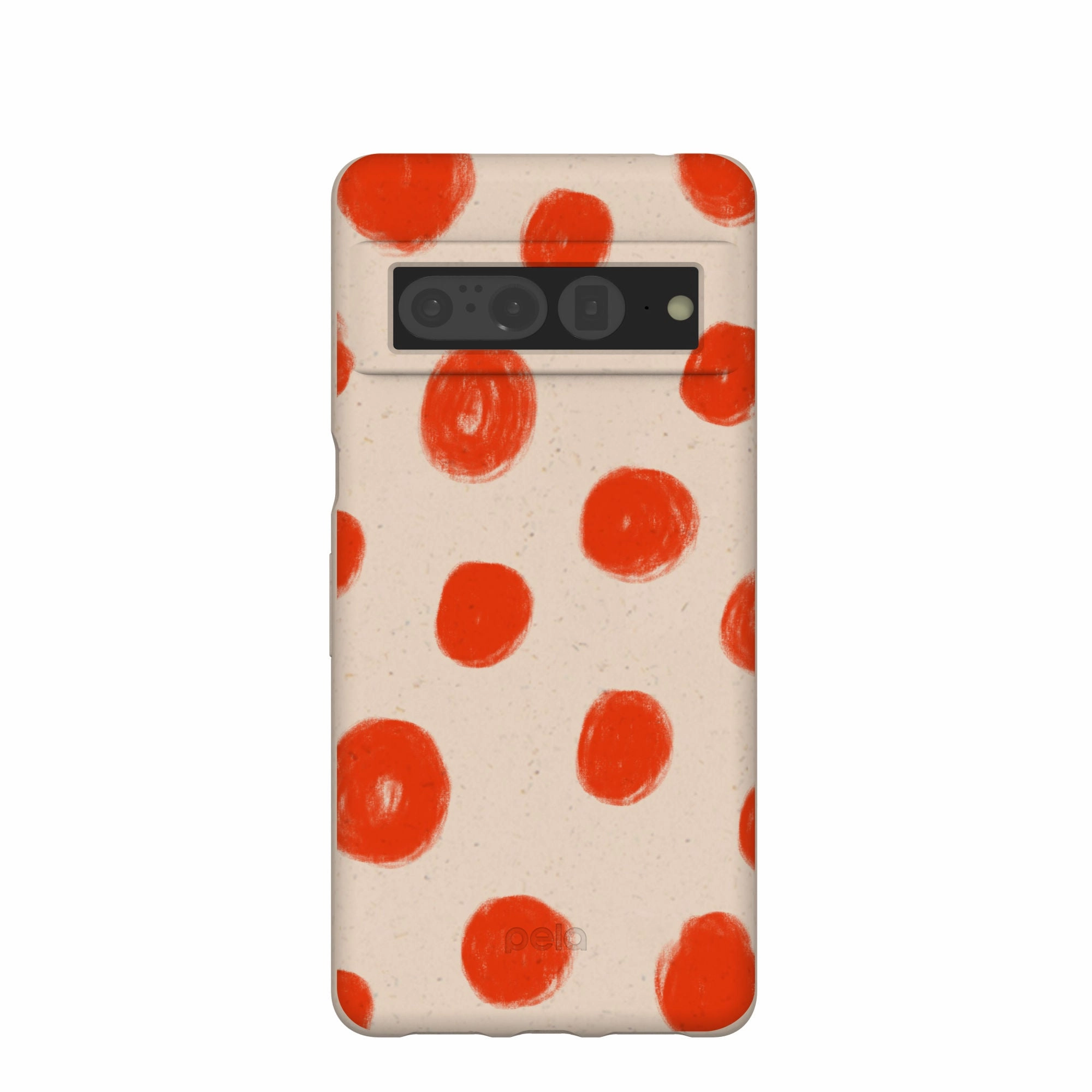 Seashell Cheery Dots Google Pixel 7 Pro Case Color Gradient