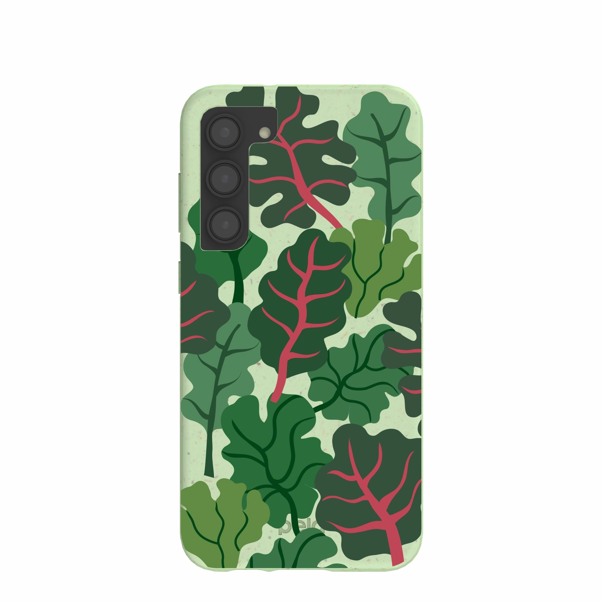 Soft Silicone Protective Gear Sage Green Leafy Greens Samsung Galaxy S23 (Plus) Case