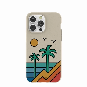 Trendy Accessory Customizable Option London Fog Greetings From Paradise iPhone 14 Pro Max Case