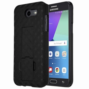 Samsung Galaxy J3 / J3 V (2nd Gen 2017) Belt Clip Holster Phone Case Premium Shield Office use