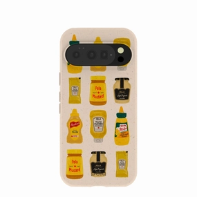 Seashell Mustard Fan Google Pixel 10/10 Pro Case Full Coverage Phone Accessory