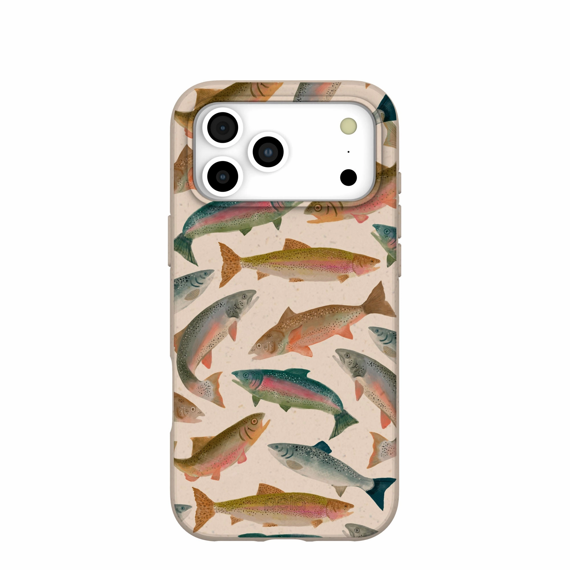 Seashell Rainbow Trout iPhone 17 Pro Max Case Bold colors