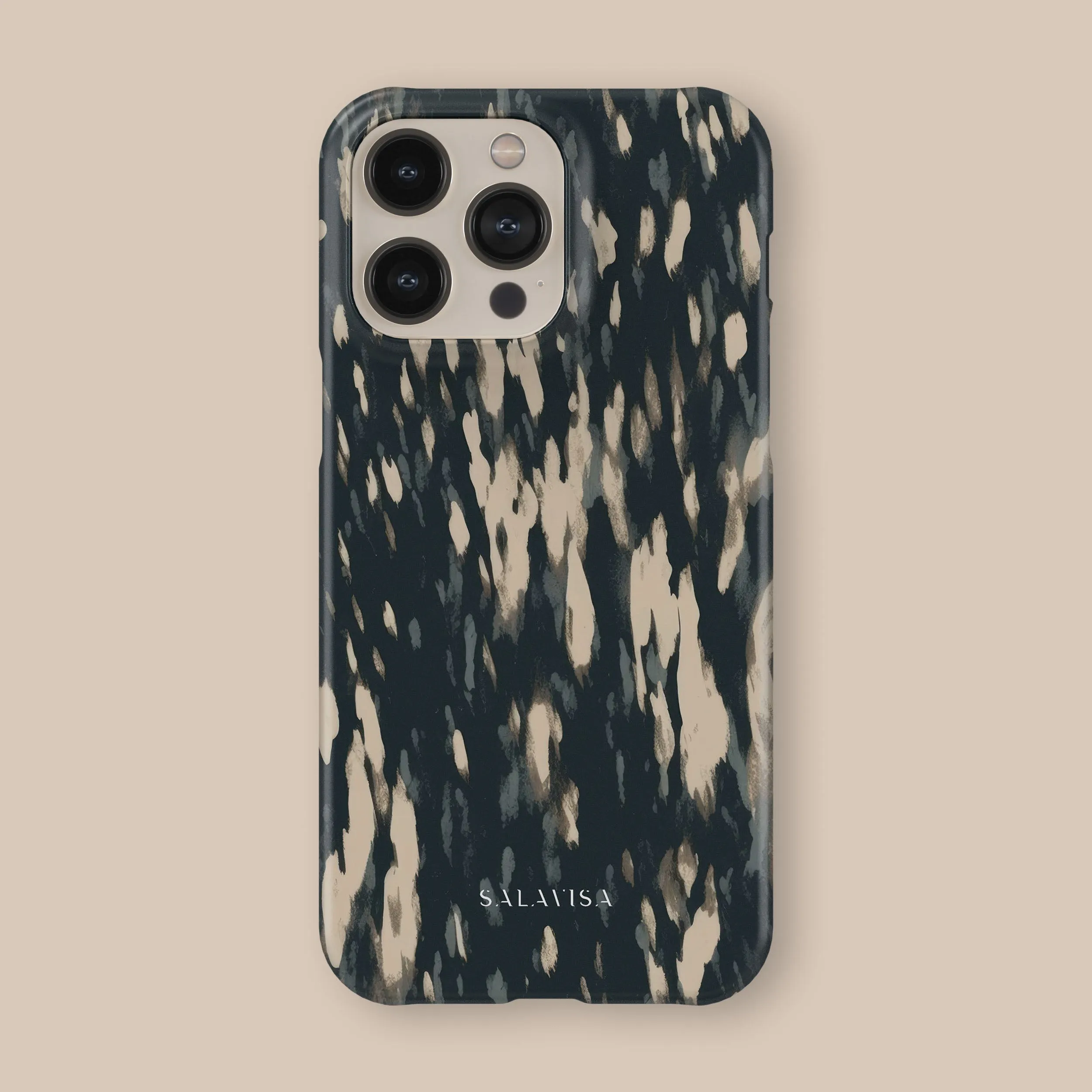 Glossy Finish Look Dark Texture Phone Case