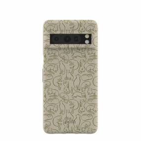 London Fog Say Meow Google Pixel 8 Pro Case Creative Pattern