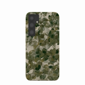 Strong material Long Lasting London Fog Foliage Camo Samsung Galaxy S24 (Plus) Case