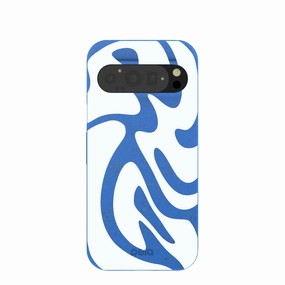 Electric Blue Blue Crush Google Pixel 9/9 Pro Case Soft Grip
