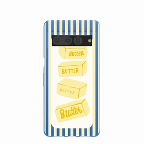 Electric Blue Butter Bars Google Pixel 7 Pro Case Outdoor Design