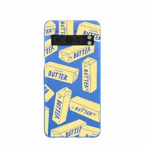 Electric Blue Butter Love Google Pixel 8 Pro Case Shock Layer Elegant Accent