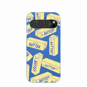 Electric Blue Butter Love Google Pixel 9/9 Pro Case Durable Layer