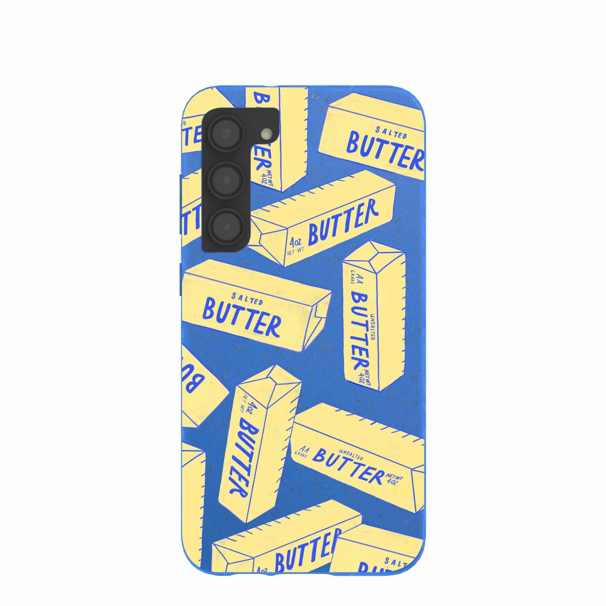 High strength Electric Blue Butter Love Samsung Galaxy S23 (Plus) Case