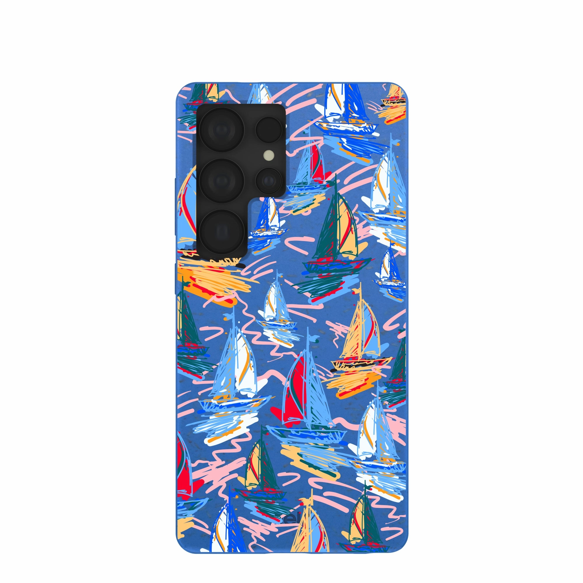 Smooth Craftsmanship Electric Blue Dockside Dreams Samsung Galaxy S25 Ultra Case