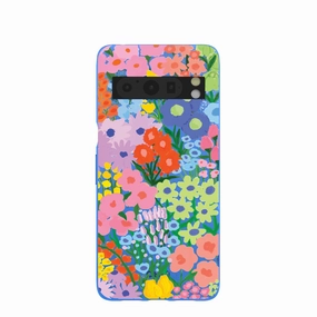 Recyclable Material Electric Blue Painted Garden Google Pixel 8 Pro Case